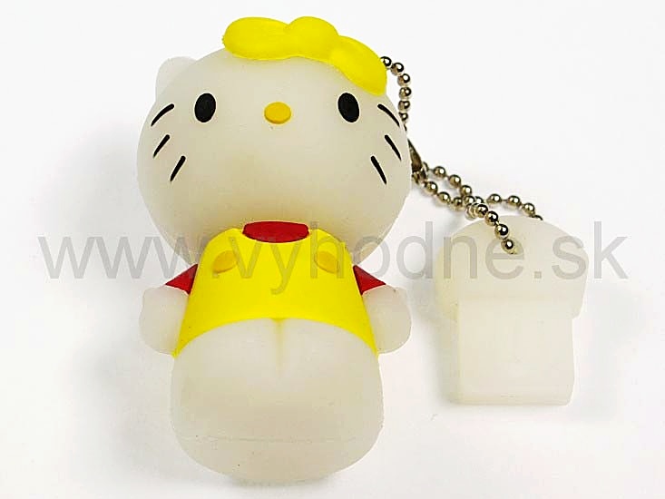 USB flash disk Kitty žltá 4 GB zn. PROPAG - Kliknutím na obrázok zatvorte -